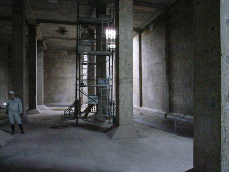 配水池防水塗装工事