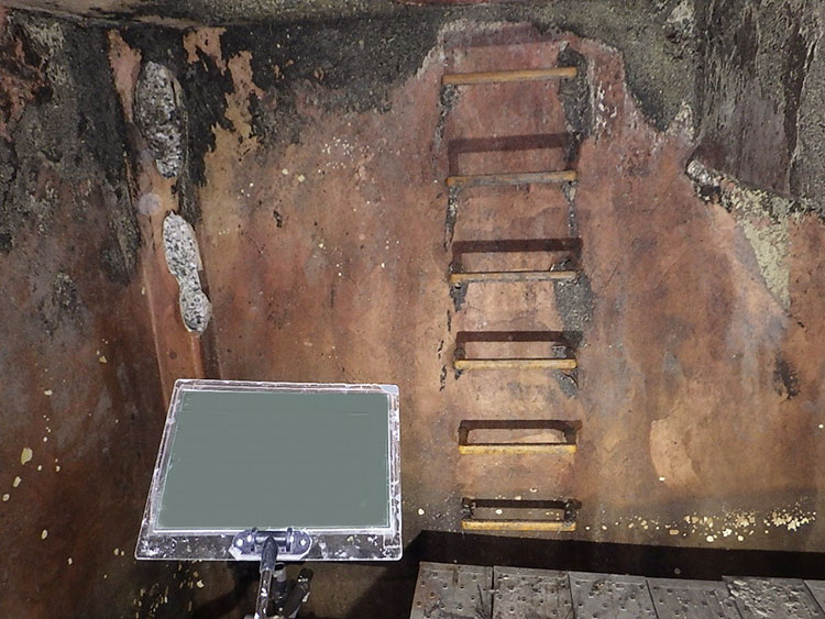 終末処理場貯留槽防食塗装工事